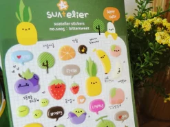Stickers fruits mignons