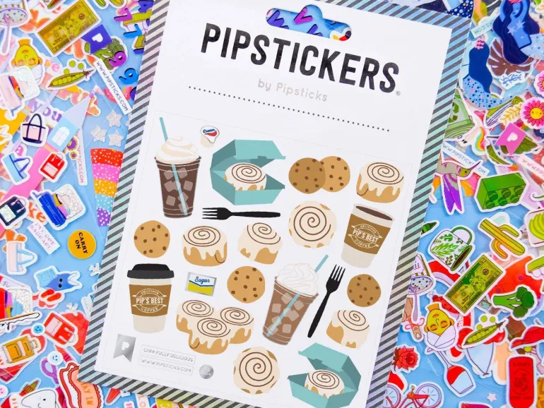 Stickers Gourmandises cannelle (Cinn-Fully Delicious) - Pipsticks