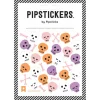 Stickers Halloween tête de mort en feutrine - Pipsticks