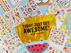 Stickers Heureux comme un cocktail fruité - Pipsticks