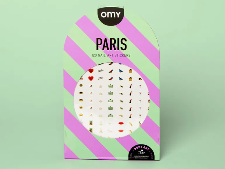 Stickers nail art collection OMY - Paris -