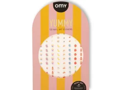 Stickers Nail art Yummy - Set de 120 stickers ongles OMY