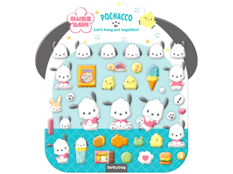 Stickers puffy Sanrio - Pochacco