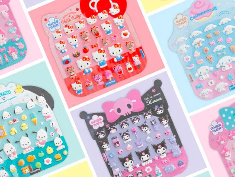 Stickers puffy Sanrio - Pochacco
