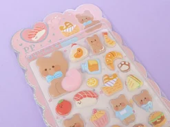 Stickers squishy - Nounours gourmand