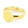 Support de bague ENFANT - couleur or