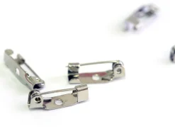 Support de broche argenté foncé - 1,6 cm