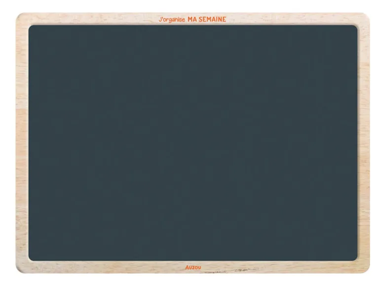 Tableau J'organise ma semaine - Auzou