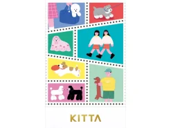 Timbres/ Stickers à détacher - 28 Motifs Chiens - KITTA