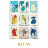 Timbres/ Stickers à détacher - 36 Motifs variés - KITTA