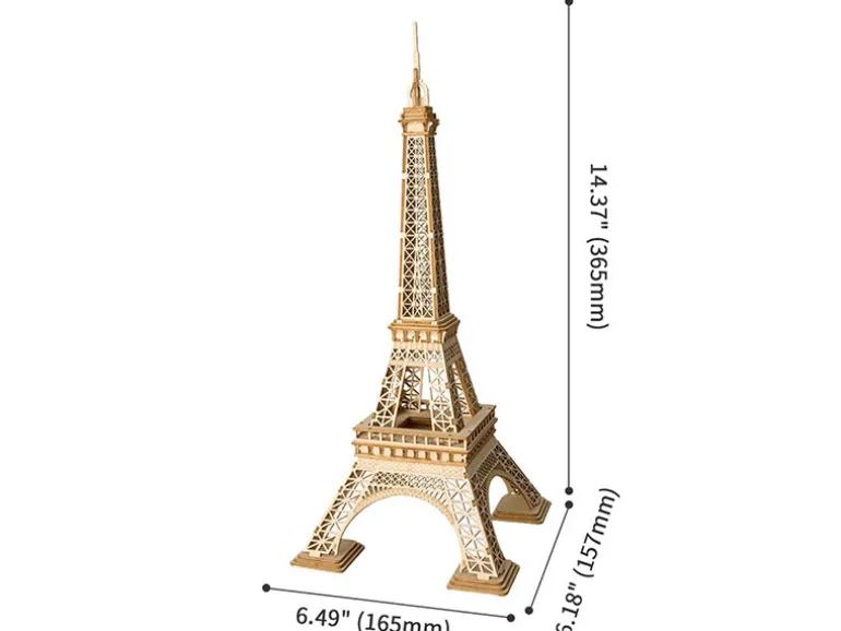 Tour Eiffel en bois à assembler