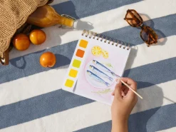 Travel Book - Carnet aquarelle - thème Méditerrannée