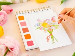 Travel Book - Carnet aquarelle - thème Secret Garden
