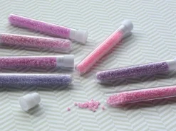 Tube de 350 perles ceylons - rose dragée