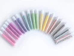Tube de 350 perles ceylons - rose dragée