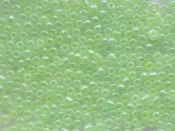 Tube de 350 perles ceylons - vert moyen
