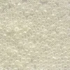 Tube de 350 perles de rocailles opaques nacrées - blanc nacré
