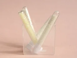 Tube de 350 perles de rocailles opaques nacrées - blanc nacré