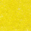 Tube de 350 perles transparentes - jaune